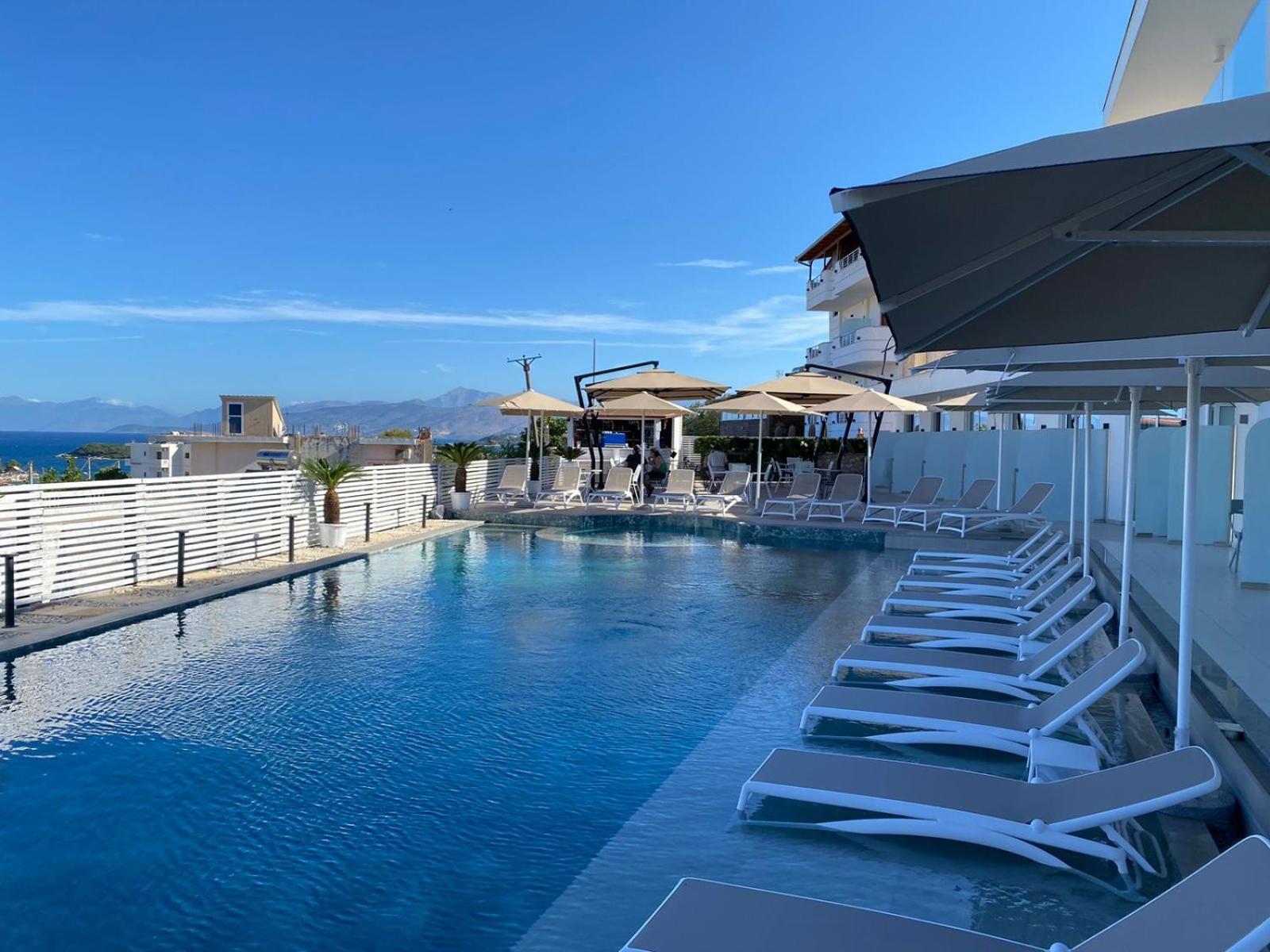 The View Hotel Ksamil Exteriér fotografie